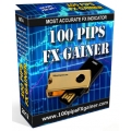 100 pips Forex Gainer Indicator with Bonus Fibonacci & Gann - Time